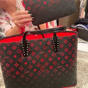 Like new Christian Louboutin tote bag. Carried once.